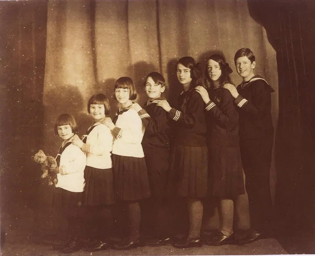 The real Von Trapp children, 1920s